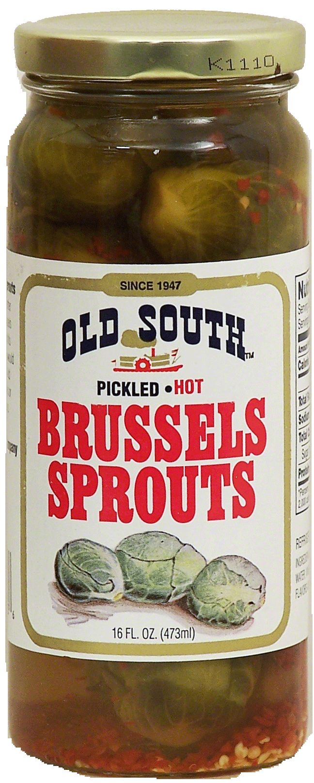 Old South  brussels sprouts, pickled, hot Full-Size Picture